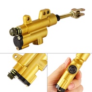 HUIOP Aluminium Rear Foot Brake Master Cylinder Pump 195CM Golden  Professional Manufacture for Any 
