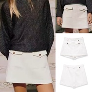 White Cozy Skort (skirt+pants) 80660 (TENC)