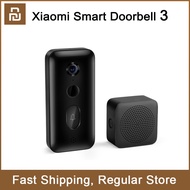 Xiaomi Mijia SMart Video Doorbell 3 AI Face Identification Infrared Night Vision Two-Way Intercom Motion Detection 1080p surveillance camera work with mijia app