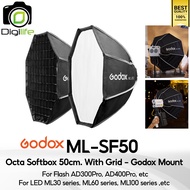 Godox Softbox ML-SF50 Octa Softbox 50 cm. with Grid (Godox Mount) For AD300Pro AD400ProML30 ML60 ML1