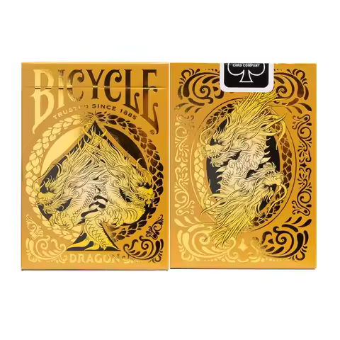 Bicycle Gold Dragon Playing Cards Deck USPCC Poker Collection Card Games