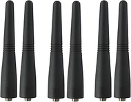 6 x UHF 403-470MHz Two-Way Radio Stubby Antenna 3.5 inch for Motorola Walkie Talkie HT1250 HT750 CP2