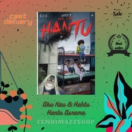 Aku, Kau & Hantu: Asrama,Buku Cerita Seram Sekolah,komik Kartun Seram Seru.