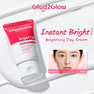 【New】Glad2Glow Bright Up Facial Moisturizer Brightening Upgrape Day Cream 素顏霜 BB&CC Cream Whitening 