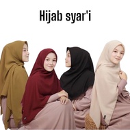 FAMILY JILBAB BELLA SQUARE JUMBO SQUARE BELLA SQUARE SYAR'I PREMIUM POLYCOTTON MATERIAL SIZE 130X130