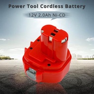 12V NI-CD 2000MAH 2.0A Replacement Bateria for Makita Power Tool Cordless Battery PA12 1220 1222 123