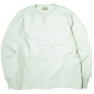二手Acne Studios Acne Studios葡萄牙製造超大 Logo 印花圓領衛衣 FN-MN-SWEA000077，XS 碼，淺藍色，V 領三角插肩套頭衫。