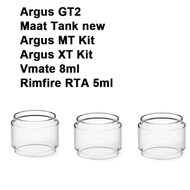 3PCS Bubble Glass Tank for VOOPOO Argus GT2 Maat Tank New Argus M