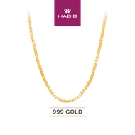 HABIB 999/24K Yellow Gold Necklace WWGC1020423