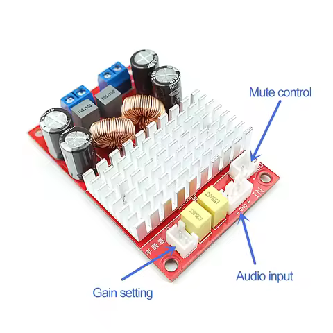 DC5-34v cs8683 digital power amplifier board high power mono 130W single power supply Audio HIFI Amp