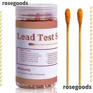 ROSEGOODS1 30Pcs Lead Paint Test Kit, Non-Toxic High-Sensitive Lead Test Swabs, Metal Instant Test Kit Home Use