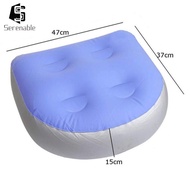 [Serenable] Spa Booster Seat Soft Inflatable PVC Hot Tub Pillow Fill for Adults Kids