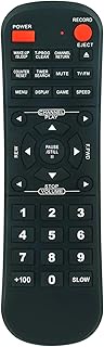 Replace Remote Control N0150UD Commander Compatible with Funai Sylvania TV/VCR Combo F3809U 6313CD 4