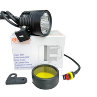 ( Tặng Len Pas ) Đèn Trợ Sáng KZ40 V4.2 SST20 - 12V DC 60W Bản Cao Cấp Chống Nước