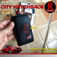 CITY HATCHBACK 2021 HONDA LOGO CARBON STNK WALLET