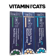 ICATS VITAMIN GEL 50GRAM NUTRITIONAL VITAMIN FOR ANIMALS ICATS URINARY ICATS 21 VITAMIN ICATS BEAUTY