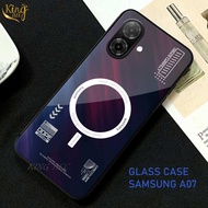 HP Casing Samsung A07 4G/5G Softcase Glass Glossy Samsung A07 4G/5G Case Samsung A07 4Ghp/5G - K124