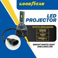 Goodyear LS3 LED Headlight Bulb Set - H1/H4/H7/H8/H11/9005/9006 12V&24V 6000K