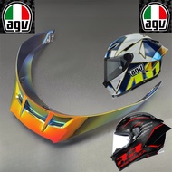 AGV PISTA GP Helmet tail fin Multicolor spoiler MODIFIED TAIL Helmet decorations Accessories