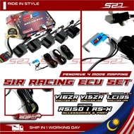 ECU Super Pro S1R Racing ECU RS150 RSX Y15 V1 V2 Y16 LC135 V8 FI Mapping 4 Mode Tuning Pendrive Cutt
