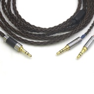 152 Cores  OFC Copper 4.4mm 4 pin Xlr 2.5mm Headphone Cable For Dual 3.5mm Hifiman Ananda sundara HE