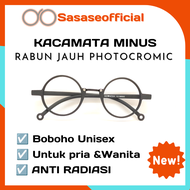 kacamata bulat john lennon berubah warna gelap photocromic fashion bingkai korea priaKACAMATA PAKET