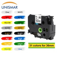 Compatible Tze Tape 36mm TZE261 tze231 tze221 tze211 Compatible Brother tape TZE-231 Laminated Label