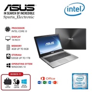 Laptop Asus Intel Core i3 VGA NVIDIA - Ram 8GB/512GB SSD - Win 10 /TAS