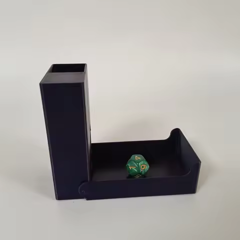 portalbe mini castle foldable dice tower with storage board game accessories card game prop COC DND 