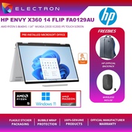 HP Envy X360 14-FA0129AU 14'' WUXGA 2-In-1 Laptop Silver(Ryzen 5 8640HS,16GB,512GB SSD,ATI,W11P,HS)