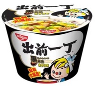 黑蒜油豬骨湯味即食麵 (碗麵)