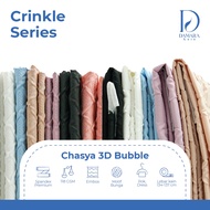 Chasya 3D Bubble Anti Cringkle Fabric