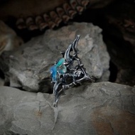 【山骸紀】重生之日-澳洲蛋白石脊椎戒