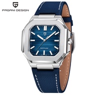 [Original] New Pagani Design Quartz Watch For Men Japan VH31 Sapphire Glass Square Mens Watches Orig