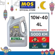 MOS M SYNEX E8 SAE 10W-40 (4LT) SEMI SYNTHETIC CAR LUBRICANT ENGINE OIL