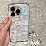realme 10 pro 5g casing casing realme c15 Sweet Cinnamon Dog Suitable for OPPOreno13/12/11 Phone Cas