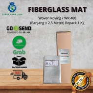 WOVEN ROVING WR 400 MAT / Fiberglass MAT 1 KG