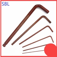 High-strength s2 hexagonal wrench ball head elongated L-type 6 square edge super hard industrial gra