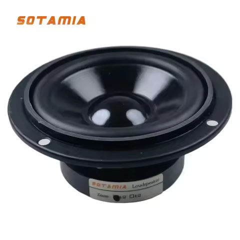 SOTAMIA 1Pcs 3 Inch Midrange Bass Speakers 4 Ohm 15W Multimedia Woofer Waterproof Bluetooth Speaker 
