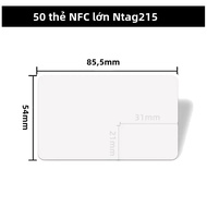 10/50 Con Thẻ NFC Ntag215 215/504 Byte 13.56 MHz Tương Thích Với Huawei Share iOS13 Tự Động Hóa Cá N