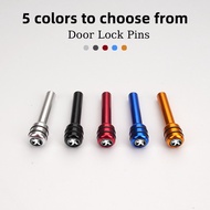 2/4pcs Alloy For Peugeot 308GTi RCZ 4008 308 208 207 407 208GTi 406 307 206 Car Door Lock Knob Pins 