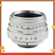 Lens 25mm Camera Lens F1.8 Camera Lens F1.8 Lens