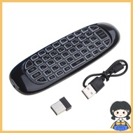 Bang C120 Air Mouse Mini Keyboard  Remote 2 4G Fly Mouse Backlight Rechargeable for Android for Smar