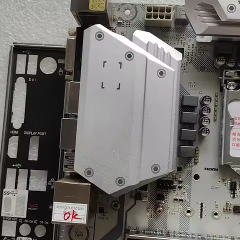 Used used B360M MORTAR TITANIUM Motherboard LGA1151 With Original Heatsink Support DDR4 RAM Desktop 