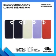 BACKDOOR GLASS PART BACKGLASS 12 MINI LARGE HOLE (BACKDOOR SPARE PARTS NOT CASING)