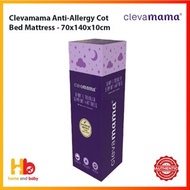 Clevamama Clevafoam Pocket Sprung Cot Bed Mattress - 70x140x11cm