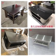 Line Combination Footrest Wall Sofa Stainless Steel Double Corner Coffee Table ktv Sofa Lounge Stool
