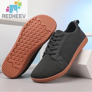 Women Men Breathable Tennis Shoes Cozy Wide Barefoot Shoes Non-Slip Hiking Shoes [Redkeev.sg]