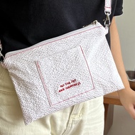 Sling Bag / Pouch with Detachable Strap by September Spring