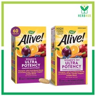 Herb Hub | Nature's Way, Alive! Once Daily, Women's Ultra Potency 50+ Multi-Vitamin, 60 Tablets